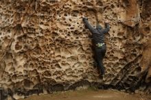 Bouldering in Hueco Tanks on 03/16/2019 with Blue Lizard Climbing and Yoga

Filename: SRM_20190316_1410220.jpg
Aperture: f/2.8
Shutter Speed: 1/250
Body: Canon EOS-1D Mark II
Lens: Canon EF 50mm f/1.8 II