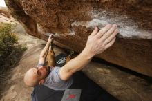 Bouldering in Hueco Tanks on 03/16/2019 with Blue Lizard Climbing and Yoga

Filename: SRM_20190316_1500531.jpg
Aperture: f/5.6
Shutter Speed: 1/500
Body: Canon EOS-1D Mark II
Lens: Canon EF 16-35mm f/2.8 L