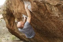 Bouldering in Hueco Tanks on 03/16/2019 with Blue Lizard Climbing and Yoga

Filename: SRM_20190316_1521180.jpg
Aperture: f/2.8
Shutter Speed: 1/320
Body: Canon EOS-1D Mark II
Lens: Canon EF 50mm f/1.8 II