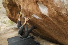 Bouldering in Hueco Tanks on 03/16/2019 with Blue Lizard Climbing and Yoga

Filename: SRM_20190316_1534350.jpg
Aperture: f/2.8
Shutter Speed: 1/320
Body: Canon EOS-1D Mark II
Lens: Canon EF 50mm f/1.8 II