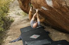 Bouldering in Hueco Tanks on 03/16/2019 with Blue Lizard Climbing and Yoga

Filename: SRM_20190316_1535180.jpg
Aperture: f/2.8
Shutter Speed: 1/500
Body: Canon EOS-1D Mark II
Lens: Canon EF 50mm f/1.8 II