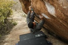 Bouldering in Hueco Tanks on 03/16/2019 with Blue Lizard Climbing and Yoga

Filename: SRM_20190316_1538020.jpg
Aperture: f/2.8
Shutter Speed: 1/400
Body: Canon EOS-1D Mark II
Lens: Canon EF 50mm f/1.8 II