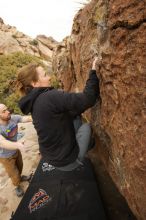 Bouldering in Hueco Tanks on 03/16/2019 with Blue Lizard Climbing and Yoga

Filename: SRM_20190316_1547120.jpg
Aperture: f/5.6
Shutter Speed: 1/640
Body: Canon EOS-1D Mark II
Lens: Canon EF 16-35mm f/2.8 L