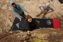 Bouldering in Hueco Tanks on 03/16/2019 with Blue Lizard Climbing and Yoga

Filename: SRM_20190316_1551431.jpg
Aperture: f/5.6
Shutter Speed: 1/1250
Body: Canon EOS-1D Mark II
Lens: Canon EF 16-35mm f/2.8 L