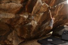 Bouldering in Hueco Tanks on 03/16/2019 with Blue Lizard Climbing and Yoga

Filename: SRM_20190316_1651560.jpg
Aperture: f/5.0
Shutter Speed: 1/200
Body: Canon EOS-1D Mark II
Lens: Canon EF 16-35mm f/2.8 L