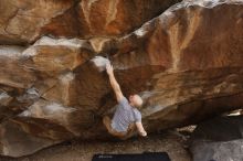 Bouldering in Hueco Tanks on 03/16/2019 with Blue Lizard Climbing and Yoga

Filename: SRM_20190316_1657100.jpg
Aperture: f/5.0
Shutter Speed: 1/160
Body: Canon EOS-1D Mark II
Lens: Canon EF 16-35mm f/2.8 L