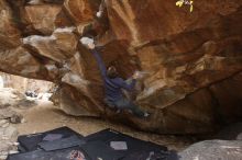 Bouldering in Hueco Tanks on 03/16/2019 with Blue Lizard Climbing and Yoga

Filename: SRM_20190316_1657460.jpg
Aperture: f/5.0
Shutter Speed: 1/160
Body: Canon EOS-1D Mark II
Lens: Canon EF 16-35mm f/2.8 L