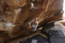 Bouldering in Hueco Tanks on 03/16/2019 with Blue Lizard Climbing and Yoga

Filename: SRM_20190316_1704080.jpg
Aperture: f/5.0
Shutter Speed: 1/160
Body: Canon EOS-1D Mark II
Lens: Canon EF 16-35mm f/2.8 L