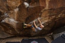 Bouldering in Hueco Tanks on 03/16/2019 with Blue Lizard Climbing and Yoga

Filename: SRM_20190316_1714570.jpg
Aperture: f/5.0
Shutter Speed: 1/200
Body: Canon EOS-1D Mark II
Lens: Canon EF 16-35mm f/2.8 L
