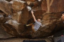 Bouldering in Hueco Tanks on 03/16/2019 with Blue Lizard Climbing and Yoga

Filename: SRM_20190316_1716071.jpg
Aperture: f/5.0
Shutter Speed: 1/200
Body: Canon EOS-1D Mark II
Lens: Canon EF 16-35mm f/2.8 L