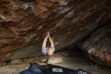 Bouldering in Hueco Tanks on 03/16/2019 with Blue Lizard Climbing and Yoga

Filename: SRM_20190316_1722490.jpg
Aperture: f/5.6
Shutter Speed: 1/400
Body: Canon EOS-1D Mark II
Lens: Canon EF 16-35mm f/2.8 L