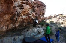 Bouldering in Hueco Tanks on 03/17/2019 with Blue Lizard Climbing and Yoga

Filename: SRM_20190317_0916190.jpg
Aperture: f/5.6
Shutter Speed: 1/320
Body: Canon EOS-1D Mark II
Lens: Canon EF 16-35mm f/2.8 L