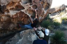 Bouldering in Hueco Tanks on 03/17/2019 with Blue Lizard Climbing and Yoga

Filename: SRM_20190317_0923560.jpg
Aperture: f/4.0
Shutter Speed: 1/320
Body: Canon EOS-1D Mark II
Lens: Canon EF 50mm f/1.8 II