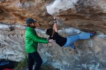 Bouldering in Hueco Tanks on 03/17/2019 with Blue Lizard Climbing and Yoga

Filename: SRM_20190317_0947050.jpg
Aperture: f/4.0
Shutter Speed: 1/160
Body: Canon EOS-1D Mark II
Lens: Canon EF 50mm f/1.8 II