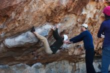 Bouldering in Hueco Tanks on 03/17/2019 with Blue Lizard Climbing and Yoga

Filename: SRM_20190317_0956270.jpg
Aperture: f/4.0
Shutter Speed: 1/250
Body: Canon EOS-1D Mark II
Lens: Canon EF 50mm f/1.8 II