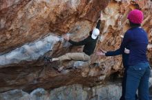 Bouldering in Hueco Tanks on 03/17/2019 with Blue Lizard Climbing and Yoga

Filename: SRM_20190317_0956400.jpg
Aperture: f/4.0
Shutter Speed: 1/320
Body: Canon EOS-1D Mark II
Lens: Canon EF 50mm f/1.8 II