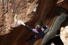 Bouldering in Hueco Tanks on 03/17/2019 with Blue Lizard Climbing and Yoga

Filename: SRM_20190317_1203520.jpg
Aperture: f/5.6
Shutter Speed: 1/250
Body: Canon EOS-1D Mark II
Lens: Canon EF 50mm f/1.8 II