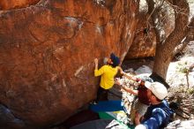 Bouldering in Hueco Tanks on 03/17/2019 with Blue Lizard Climbing and Yoga

Filename: SRM_20190317_1425010.jpg
Aperture: f/5.6
Shutter Speed: 1/250
Body: Canon EOS-1D Mark II
Lens: Canon EF 16-35mm f/2.8 L