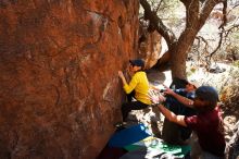 Bouldering in Hueco Tanks on 03/17/2019 with Blue Lizard Climbing and Yoga

Filename: SRM_20190317_1428310.jpg
Aperture: f/5.6
Shutter Speed: 1/320
Body: Canon EOS-1D Mark II
Lens: Canon EF 16-35mm f/2.8 L