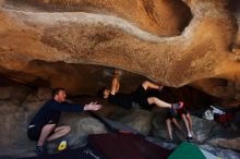 Bouldering in Hueco Tanks on 03/17/2019 with Blue Lizard Climbing and Yoga

Filename: SRM_20190317_1534020.jpg
Aperture: f/5.6
Shutter Speed: 1/250
Body: Canon EOS-1D Mark II
Lens: Canon EF 16-35mm f/2.8 L