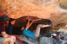 Bouldering in Hueco Tanks on 03/17/2019 with Blue Lizard Climbing and Yoga

Filename: SRM_20190317_1620340.jpg
Aperture: f/4.0
Shutter Speed: 1/200
Body: Canon EOS-1D Mark II
Lens: Canon EF 50mm f/1.8 II