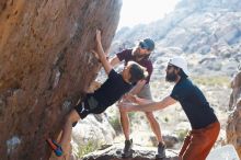 Bouldering in Hueco Tanks on 03/17/2019 with Blue Lizard Climbing and Yoga

Filename: SRM_20190317_1655330.jpg
Aperture: f/4.0
Shutter Speed: 1/320
Body: Canon EOS-1D Mark II
Lens: Canon EF 50mm f/1.8 II