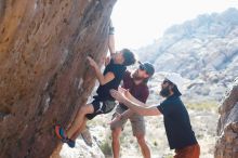 Bouldering in Hueco Tanks on 03/17/2019 with Blue Lizard Climbing and Yoga

Filename: SRM_20190317_1655380.jpg
Aperture: f/4.0
Shutter Speed: 1/320
Body: Canon EOS-1D Mark II
Lens: Canon EF 50mm f/1.8 II