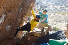 Bouldering in Hueco Tanks on 03/17/2019 with Blue Lizard Climbing and Yoga

Filename: SRM_20190317_1700410.jpg
Aperture: f/4.0
Shutter Speed: 1/320
Body: Canon EOS-1D Mark II
Lens: Canon EF 50mm f/1.8 II
