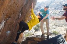 Bouldering in Hueco Tanks on 03/17/2019 with Blue Lizard Climbing and Yoga

Filename: SRM_20190317_1700470.jpg
Aperture: f/4.0
Shutter Speed: 1/320
Body: Canon EOS-1D Mark II
Lens: Canon EF 50mm f/1.8 II