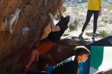 Bouldering in Hueco Tanks on 03/17/2019 with Blue Lizard Climbing and Yoga

Filename: SRM_20190317_1705140.jpg
Aperture: f/4.0
Shutter Speed: 1/250
Body: Canon EOS-1D Mark II
Lens: Canon EF 50mm f/1.8 II