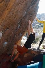 Bouldering in Hueco Tanks on 03/17/2019 with Blue Lizard Climbing and Yoga

Filename: SRM_20190317_1705190.jpg
Aperture: f/4.0
Shutter Speed: 1/250
Body: Canon EOS-1D Mark II
Lens: Canon EF 50mm f/1.8 II