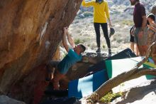 Bouldering in Hueco Tanks on 03/17/2019 with Blue Lizard Climbing and Yoga

Filename: SRM_20190317_1707070.jpg
Aperture: f/4.0
Shutter Speed: 1/250
Body: Canon EOS-1D Mark II
Lens: Canon EF 50mm f/1.8 II