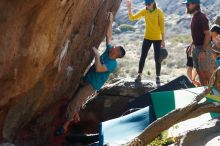 Bouldering in Hueco Tanks on 03/17/2019 with Blue Lizard Climbing and Yoga

Filename: SRM_20190317_1707090.jpg
Aperture: f/4.0
Shutter Speed: 1/250
Body: Canon EOS-1D Mark II
Lens: Canon EF 50mm f/1.8 II