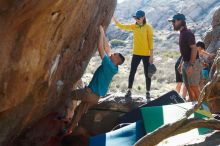 Bouldering in Hueco Tanks on 03/17/2019 with Blue Lizard Climbing and Yoga

Filename: SRM_20190317_1707110.jpg
Aperture: f/4.0
Shutter Speed: 1/250
Body: Canon EOS-1D Mark II
Lens: Canon EF 50mm f/1.8 II