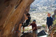 Bouldering in Hueco Tanks on 03/17/2019 with Blue Lizard Climbing and Yoga

Filename: SRM_20190317_1711170.jpg
Aperture: f/4.0
Shutter Speed: 1/250
Body: Canon EOS-1D Mark II
Lens: Canon EF 50mm f/1.8 II