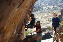 Bouldering in Hueco Tanks on 03/17/2019 with Blue Lizard Climbing and Yoga

Filename: SRM_20190317_1711171.jpg
Aperture: f/4.0
Shutter Speed: 1/250
Body: Canon EOS-1D Mark II
Lens: Canon EF 50mm f/1.8 II