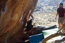 Bouldering in Hueco Tanks on 03/17/2019 with Blue Lizard Climbing and Yoga

Filename: SRM_20190317_1712340.jpg
Aperture: f/4.0
Shutter Speed: 1/250
Body: Canon EOS-1D Mark II
Lens: Canon EF 50mm f/1.8 II