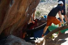 Bouldering in Hueco Tanks on 03/17/2019 with Blue Lizard Climbing and Yoga

Filename: SRM_20190317_1720170.jpg
Aperture: f/4.0
Shutter Speed: 1/250
Body: Canon EOS-1D Mark II
Lens: Canon EF 50mm f/1.8 II