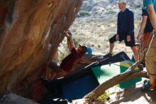 Bouldering in Hueco Tanks on 03/17/2019 with Blue Lizard Climbing and Yoga

Filename: SRM_20190317_1720230.jpg
Aperture: f/4.0
Shutter Speed: 1/250
Body: Canon EOS-1D Mark II
Lens: Canon EF 50mm f/1.8 II