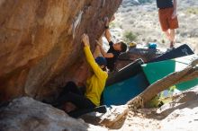 Bouldering in Hueco Tanks on 03/17/2019 with Blue Lizard Climbing and Yoga

Filename: SRM_20190317_1723200.jpg
Aperture: f/4.0
Shutter Speed: 1/250
Body: Canon EOS-1D Mark II
Lens: Canon EF 50mm f/1.8 II