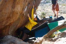 Bouldering in Hueco Tanks on 03/17/2019 with Blue Lizard Climbing and Yoga

Filename: SRM_20190317_1723221.jpg
Aperture: f/4.0
Shutter Speed: 1/250
Body: Canon EOS-1D Mark II
Lens: Canon EF 50mm f/1.8 II