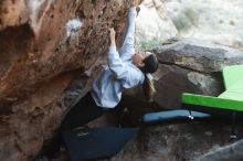 Bouldering in Hueco Tanks on 03/20/2019 with Blue Lizard Climbing and Yoga

Filename: SRM_20190320_0901270.jpg
Aperture: f/2.8
Shutter Speed: 1/320
Body: Canon EOS-1D Mark II
Lens: Canon EF 50mm f/1.8 II