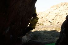 Bouldering in Hueco Tanks on 03/20/2019 with Blue Lizard Climbing and Yoga

Filename: SRM_20190320_0906380.jpg
Aperture: f/3.5
Shutter Speed: 1/2500
Body: Canon EOS-1D Mark II
Lens: Canon EF 50mm f/1.8 II