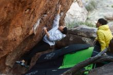 Bouldering in Hueco Tanks on 03/20/2019 with Blue Lizard Climbing and Yoga

Filename: SRM_20190320_0924440.jpg
Aperture: f/3.5
Shutter Speed: 1/320
Body: Canon EOS-1D Mark II
Lens: Canon EF 50mm f/1.8 II