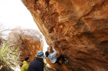 Bouldering in Hueco Tanks on 03/20/2019 with Blue Lizard Climbing and Yoga

Filename: SRM_20190320_0952220.jpg
Aperture: f/5.6
Shutter Speed: 1/250
Body: Canon EOS-1D Mark II
Lens: Canon EF 16-35mm f/2.8 L