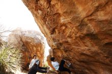 Bouldering in Hueco Tanks on 03/20/2019 with Blue Lizard Climbing and Yoga

Filename: SRM_20190320_1002280.jpg
Aperture: f/5.6
Shutter Speed: 1/250
Body: Canon EOS-1D Mark II
Lens: Canon EF 16-35mm f/2.8 L