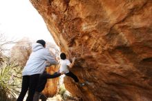 Bouldering in Hueco Tanks on 03/20/2019 with Blue Lizard Climbing and Yoga

Filename: SRM_20190320_1002400.jpg
Aperture: f/5.6
Shutter Speed: 1/250
Body: Canon EOS-1D Mark II
Lens: Canon EF 16-35mm f/2.8 L