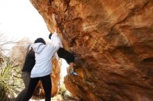 Bouldering in Hueco Tanks on 03/20/2019 with Blue Lizard Climbing and Yoga

Filename: SRM_20190320_1002540.jpg
Aperture: f/5.6
Shutter Speed: 1/250
Body: Canon EOS-1D Mark II
Lens: Canon EF 16-35mm f/2.8 L