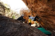Bouldering in Hueco Tanks on 03/20/2019 with Blue Lizard Climbing and Yoga

Filename: SRM_20190320_1012160.jpg
Aperture: f/5.6
Shutter Speed: 1/250
Body: Canon EOS-1D Mark II
Lens: Canon EF 16-35mm f/2.8 L