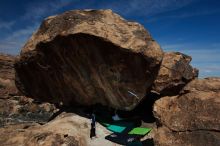 Bouldering in Hueco Tanks on 03/20/2019 with Blue Lizard Climbing and Yoga

Filename: SRM_20190320_1150430.jpg
Aperture: f/8.0
Shutter Speed: 1/250
Body: Canon EOS-1D Mark II
Lens: Canon EF 16-35mm f/2.8 L